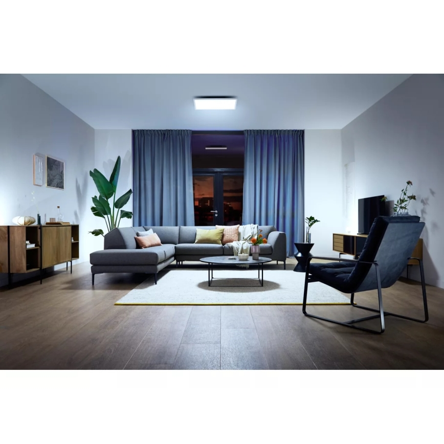 Philips - LED dæmpbar loftlampe Hue AURELLE LED/39W/230V 2200-6500K 60x60 cm hvid