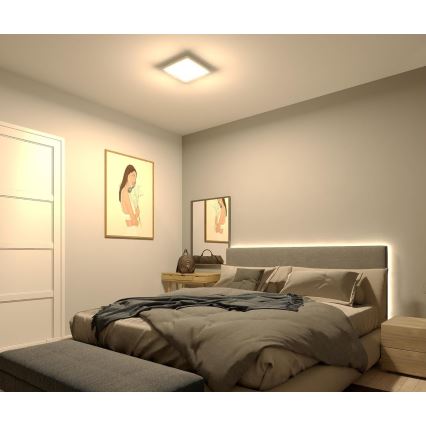 Philips - LED-dæmpbar loftlampe LED/15W/230V 2700K 39,5x39,5 cm