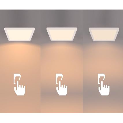 Philips - LED-dæmpbar loftlampe LED/15W/230V 2700K 39,5x39,5 cm