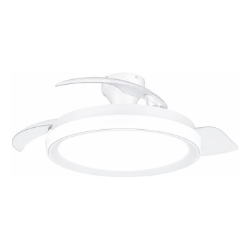 Philips - LED dæmpbar loftlampe med ventilator BLISS LED/35W/230V hvid + fjernbetjening