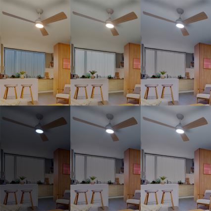 Philips - LED-dæmpbar loftventilator CIVX LED/24W/230V + fjernbetjening