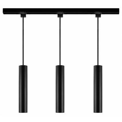 Philips - LED RGBW, dæmpbar pendel på wire til skinnesystemet EASYLINK HUE, 3xGU10/4,7 W/230 V, 2200–6500 K, 1 m, sort