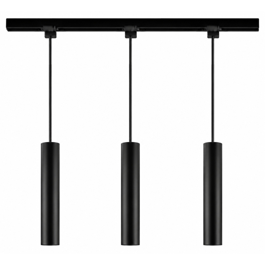 Philips - LED RGBW Dæmpbar pendel på wire i skinnesystemet EASYLINK HUE 3xGU10/4,7W/230V 2200-6500K 1m sort + Hue bridge