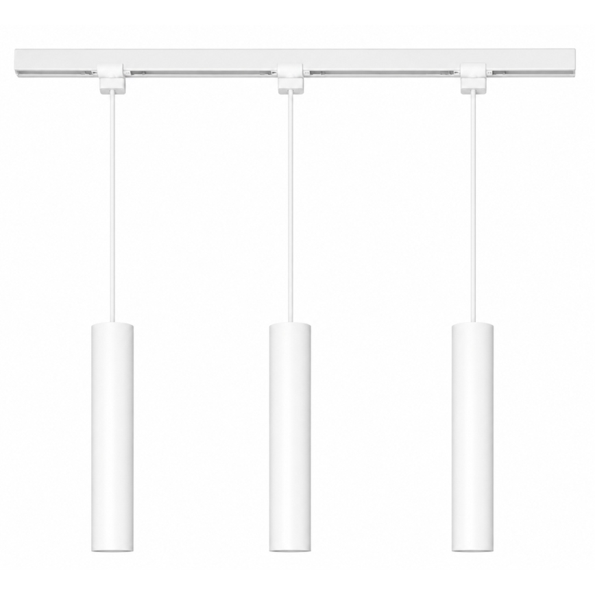 Philips - LED RGBW dæmpbar kabelpendel til EASYLINK HUE skinnesystem 3xGU10/4,7W/230V 2200-6500K 1 m hvid + Hue Bridge