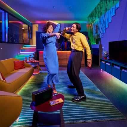 Philips - LED RGBIC Dæmpbar LED-strip SMART NEON FLEX 10 m LED/45W/230V 2700-6500K Wi-Fi