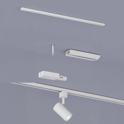 Philips - LED RGBW dæmpbar spot til skinnesystemet EASYLINK HUE 3xGU10/4,7W/230V 2200-6500K 1m hvid + Hue Bridge
