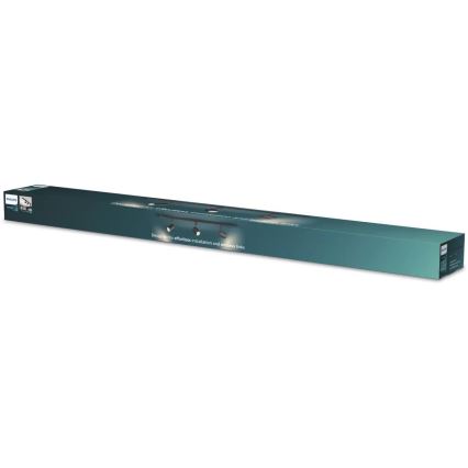 Philips - LED RGBW dæmpbar spot til skinnesystemet EASYLINK HUE 3xGU10/4,7W/230V 2200-6500K 1m sort