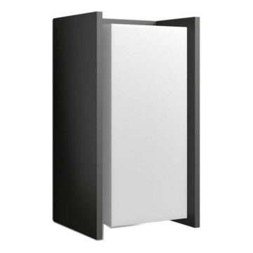 Philips - LED-dæmpbar udendørs væglampe Hue TURACO White And Color Ambiance 1xE27/8,1W/230V 1000-20000K