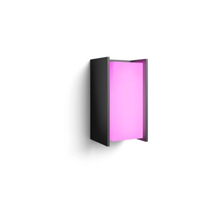 Philips - LED-dæmpbar udendørs væglampe Hue TURACO White And Color Ambiance 1xE27/8,1W/230V 1000-20000K