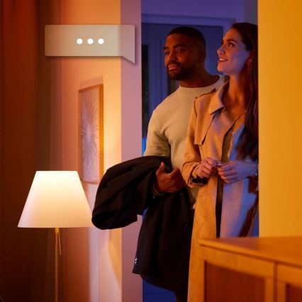 Philips - LED dæmpbart badeværelsesspejl Hue ADORE LED/27W/230V + fjernbetjening IP44
