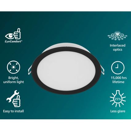 Philips - LED-indbygningsarmatur MESON LED/12,5W/230V 3000K