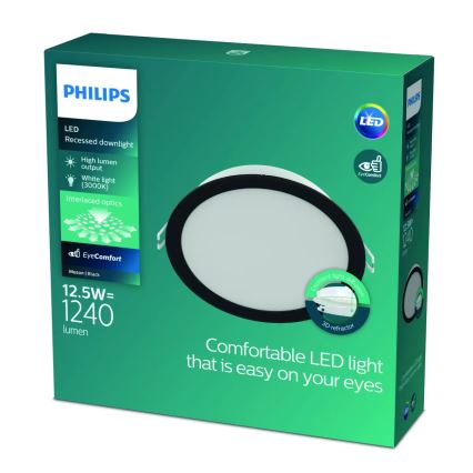 Philips - LED-indbygningsarmatur MESON LED/12,5W/230V 3000K