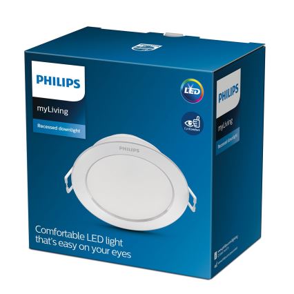 Philips - LED indbygningslampe LED/3,5W/230V 2700K