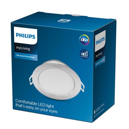 Philips - LED indbygningslampe LED/3,5W/230V 2700K