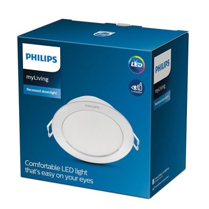 Philips - LED indbygningslampe LED/3,5W/230V 3000K