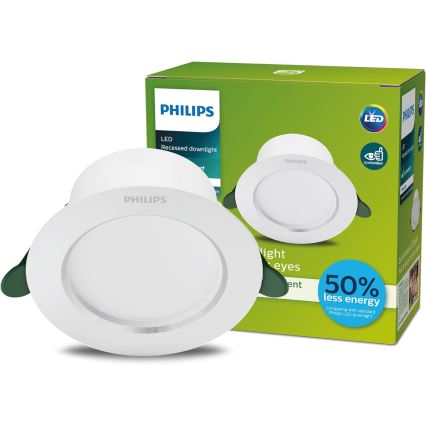 Philips - LED indbygningslampe LED/6,5W/230V 4000K