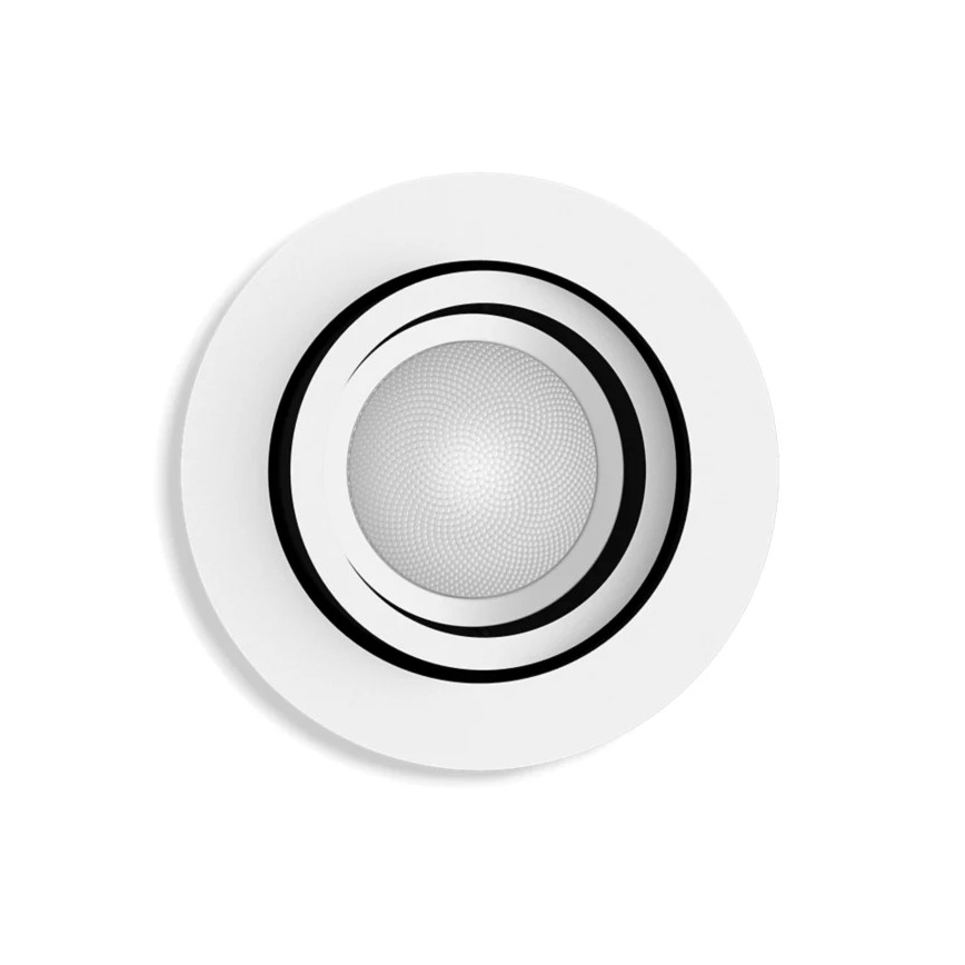 Philips - LED indbygningslampe dæmpbar Hue MILLISKIN 1xGU10/4,2W/230V 2200-6500K hvid