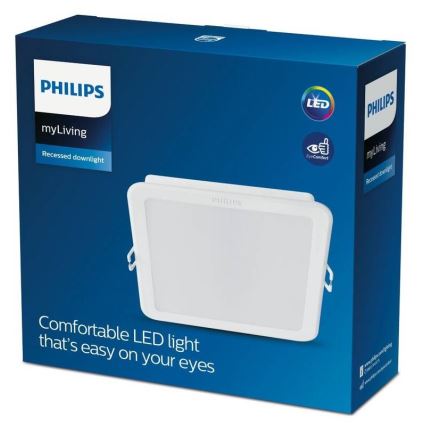 Philips - LED indbygningslampe MESON LED/12,5W/230V 4000K
