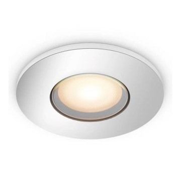 Philips - LED indbygningslampe til badeværelse dæmpbar Hue ADORE BATHROOM 1xGU10/4,2W/230V 2200-6500K IP44