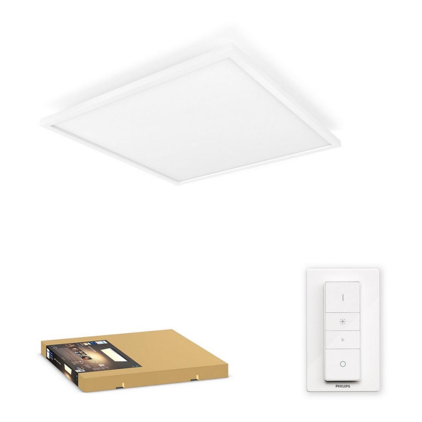 Philips - LED indbygningspanel dæmpbart Hue AURELLE LED/46,5W/230V + fjernbetjening