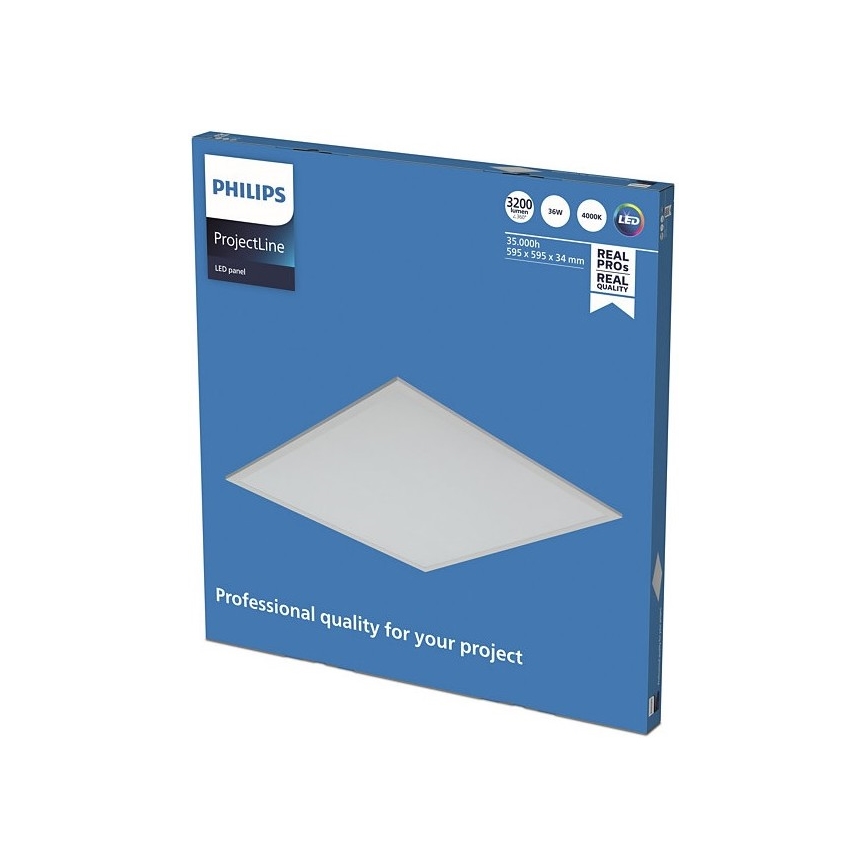 Philips - LED indbygningspanel PROJECTLINE LED/36W/230V 59,5x59,5 cm