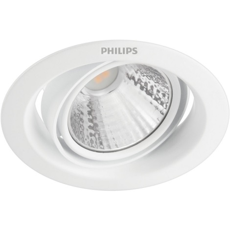 Philips - LED indbygningsspot dæmpbart SCENE SWITCH 1xLED/7W/230V 2700K