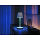Philips - Udendørs LED lampe m. touch-funktion dæmpbar RGBW-farver Hue GO LED/6,2W/230V 2000-6500K IP54
