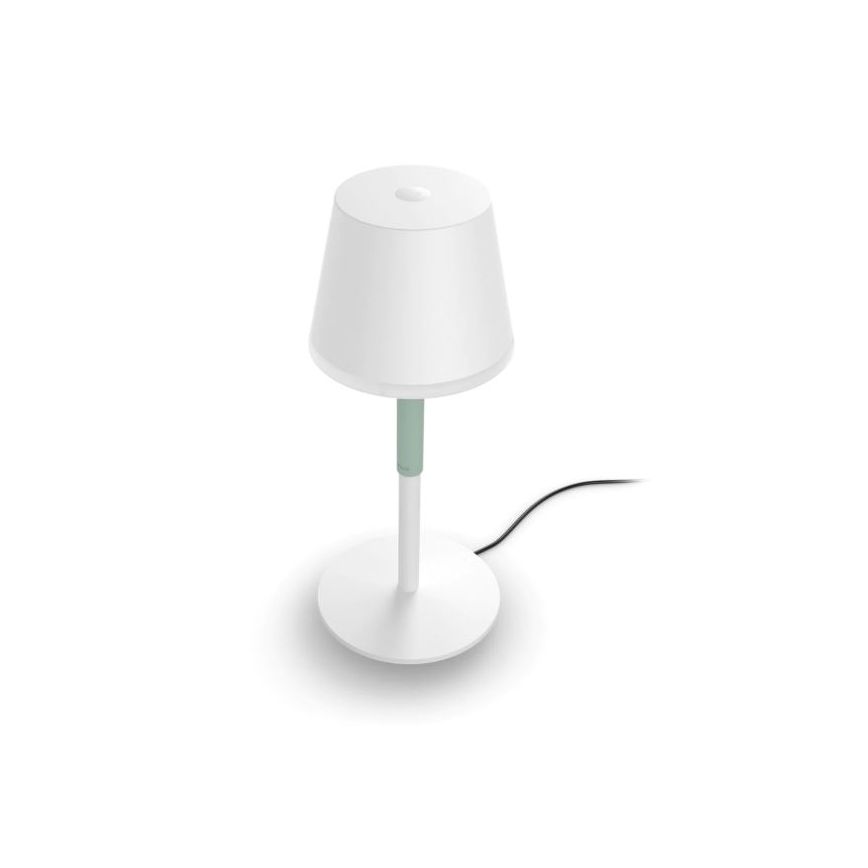 Philips - Udendørs LED lampe m. touch-funktion dæmpbar RGBW-farver Hue GO LED/6,2W/230V 2000-6500K IP54