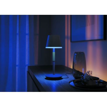 Philips - Udendørs LED lampe m. touch-funktion dæmpbar RGBW-farver Hue GO LED/6,2W/230V 2000-6500K IP54