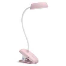 Philips - LED lampe med klemme dæmpbar DONUTCLIP LED/3W/5V CRI 90 pink