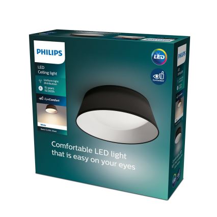 Philips - LED loftlampe LED/14W/230V sort