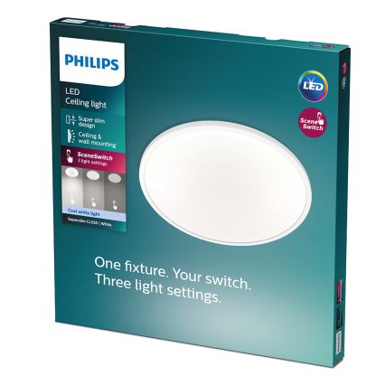 Philips - LED loftlampe dæmpbar 1xLED/18W/230V 4000K