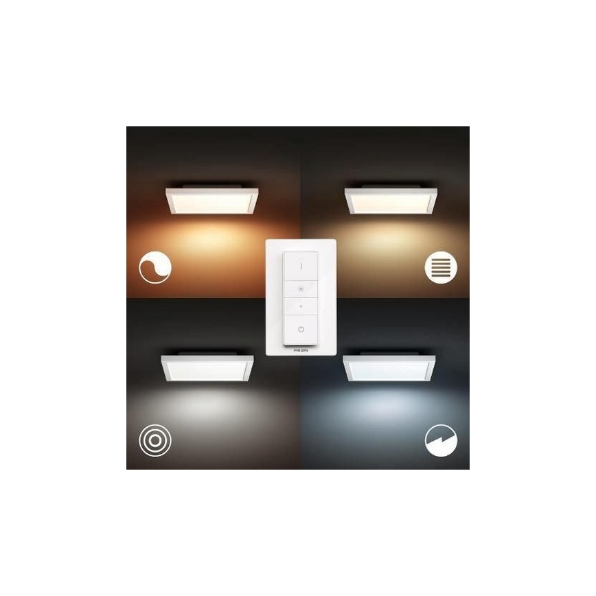 Philips - LED loftlampe dæmpbar Hue LED/19W/230V 2200-6500K + fjernbetjening