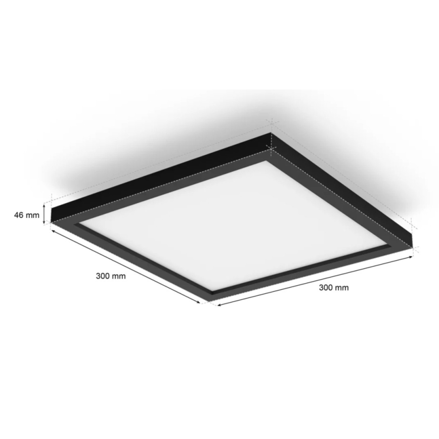 Philips - LED loftlampe dæmpbar Hue AURELLE LED/19W/230V + fjernbetjening