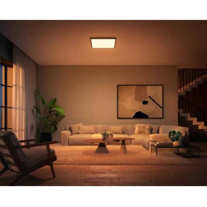 Philips - LED loftlampe dæmpbar Hue AURELLE LED/39W/230V + fjernbetjening