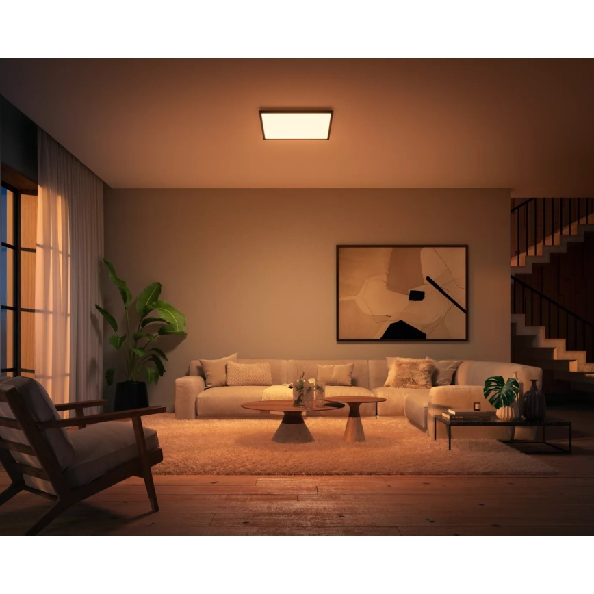 Philips - LED loftlampe dæmpbar Hue AURELLE LED/39W/230V + fjernbetjening