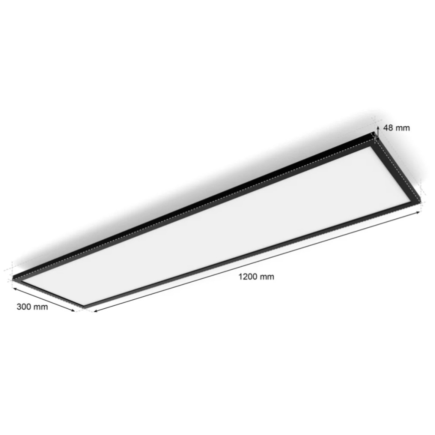 Philips - LED loftlampe dæmpbar Hue AURELLE LED/39W/230V + fjernbetjening