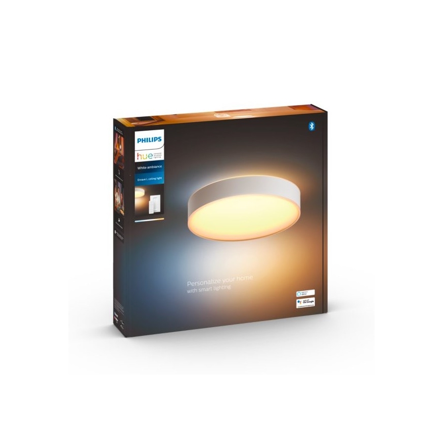 Philips - LED loftlampe dæmpbar Hue LED/33,5W/230V 2200-6500K diameter 425 mm hvid + fjernbetjening