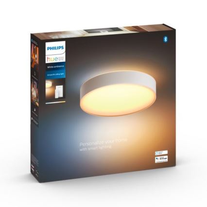 Philips - LED loftlampe dæmpbar Hue LED/19,2W/230V 2200-6500K diameter 381 mm hvid + fjernbetjening