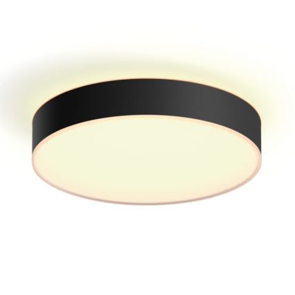 Philips - LED loftlampe dæmpbar Hue LED/19,2W/230V 2200-6500K diameter 381 mm sort + fjernbetjening