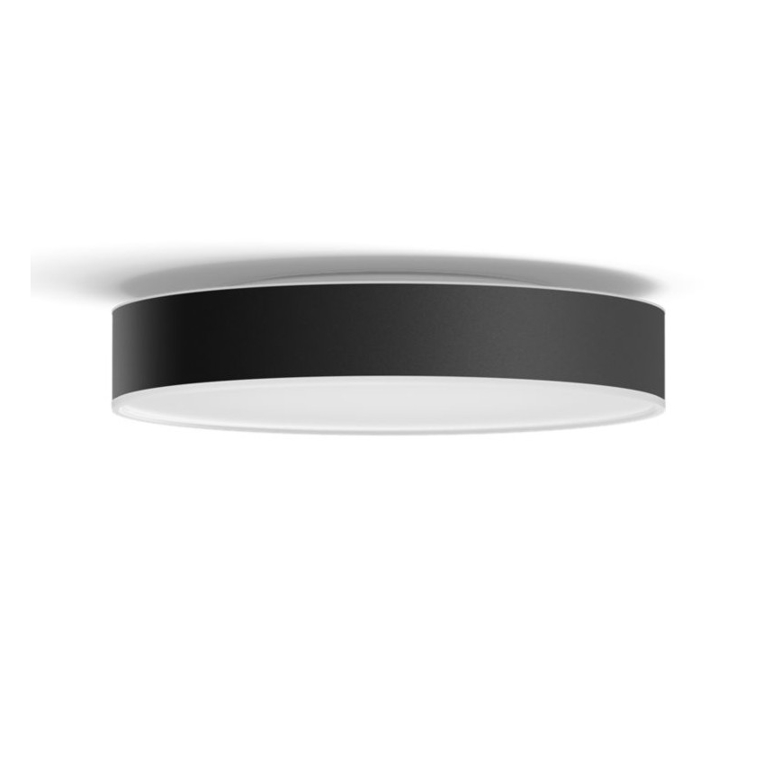 Philips - LED loftlampe dæmpbar Hue LED/19,2W/230V 2200-6500K diameter 381 mm sort + fjernbetjening