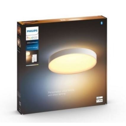 Philips - LED loftlampe dæmpbar Hue LED/48W/230V 2200-6500K diameter 551 mm hvid + fjernbetjening