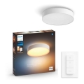 Philips - LED loftlampe dæmpbar Hue LED/19,2W/230V 2200-6500K diameter 381 mm hvid + fjernbetjening