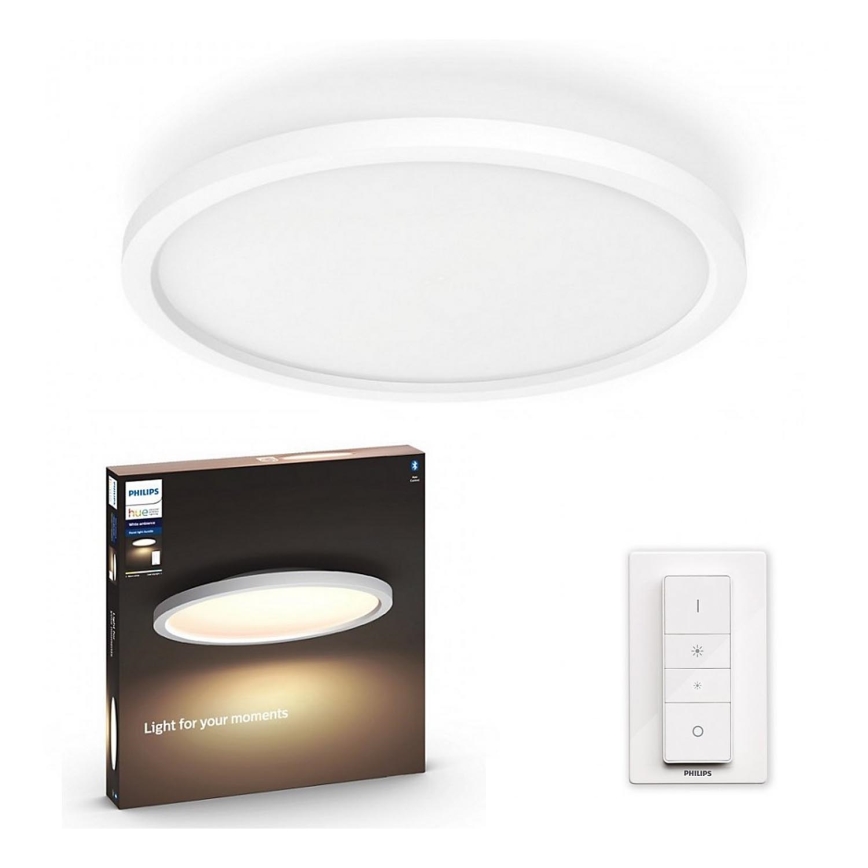 Philips - LED loftlampe dæmpbar Hue LED/19W/230V 2200-6500K + fjernbetjening