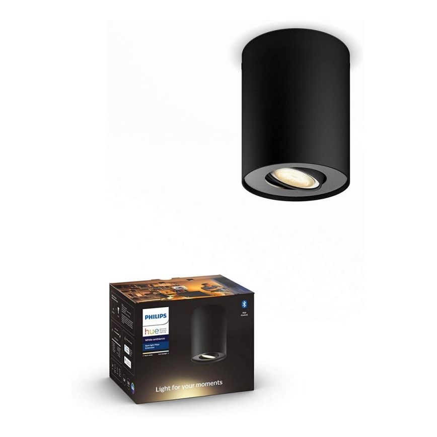 Philips - LED loftlampe dæmpbar Hue PILLAR 1xGU10/5W/230V