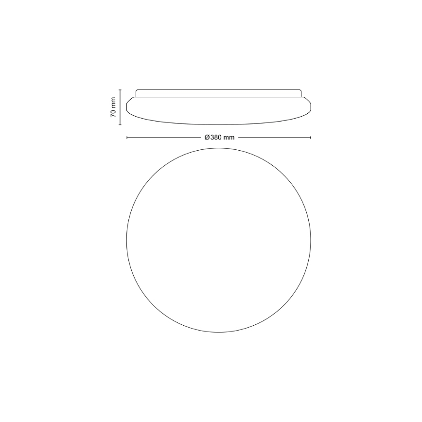 Philips - LED loftlampe dæmpbar LED/24W/230V 2700-6500K + fjernbetjening