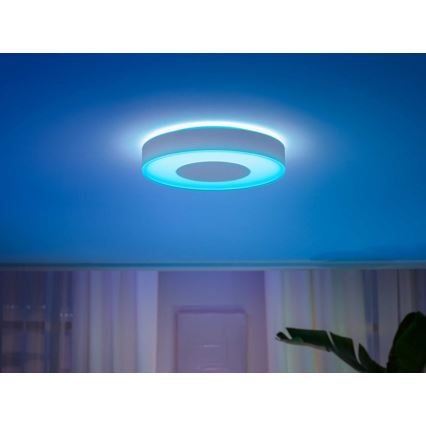 Philips - LED loftlampe dæmpbar RGB-farver Hue INFUSE LED/52,5W/230V 2000-6500K diam. 425 mm hvid