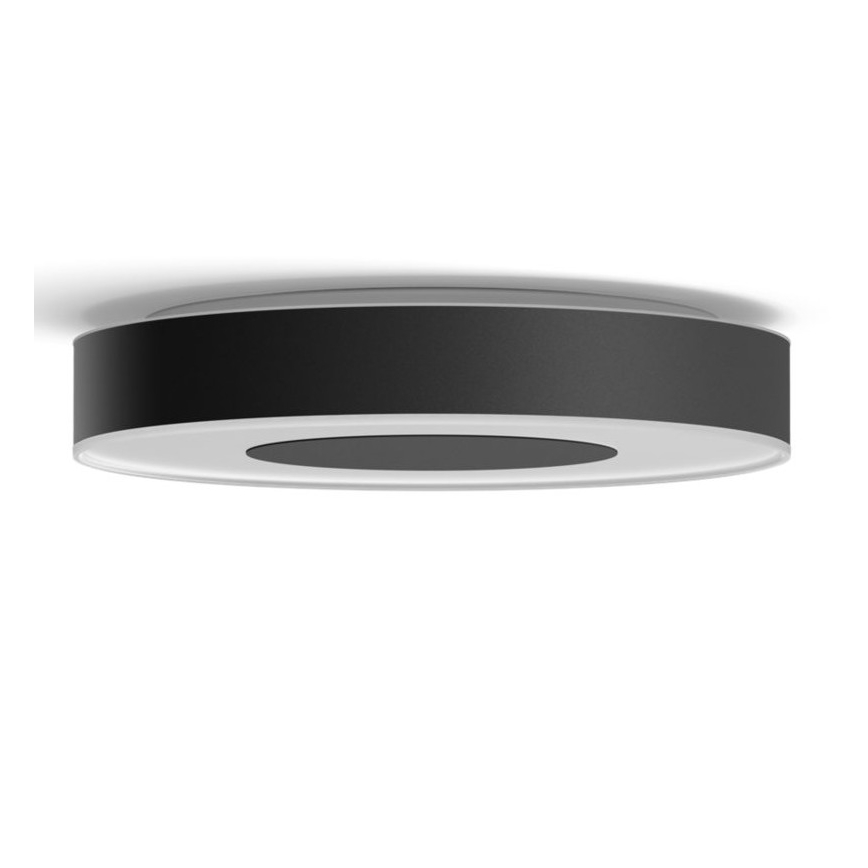Philips - LED loftlampe dæmpbar RGB-farver Hue INFUSE LED/52,5W/230V 2000-6500K diam. 425 mm sort