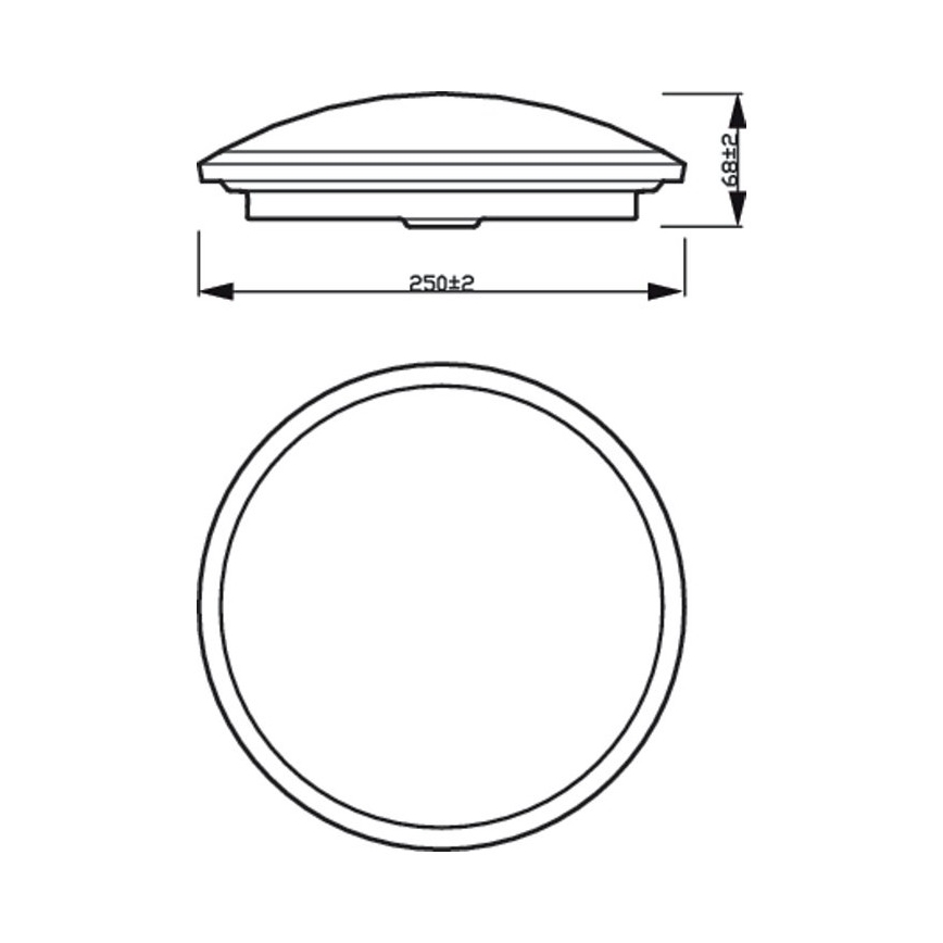 Philips - LED loftlampe dæmpbar SCENE SWITCH LED/12W/230V