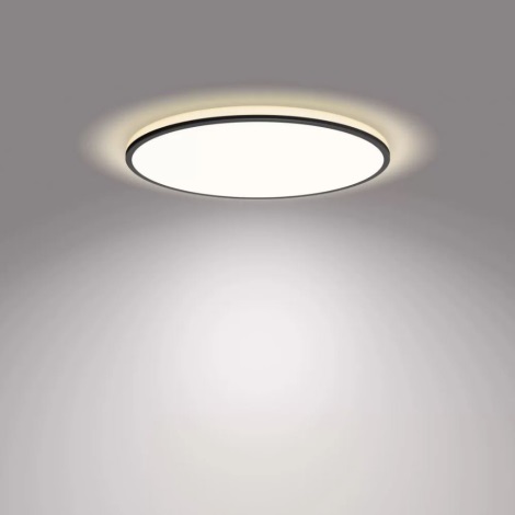Philips - LED loftlampe dæmpbar SCENE SWITCH LED/18W/230V diameter 30 cm 4000K sort